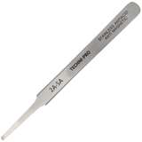 Tweezers, Economy, Blunt Rounded Tip Tapered, 4.75" redirect to product page